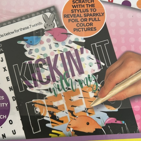 Peeps Scratch Fantastic Activity Book New - Picture 3 of 4